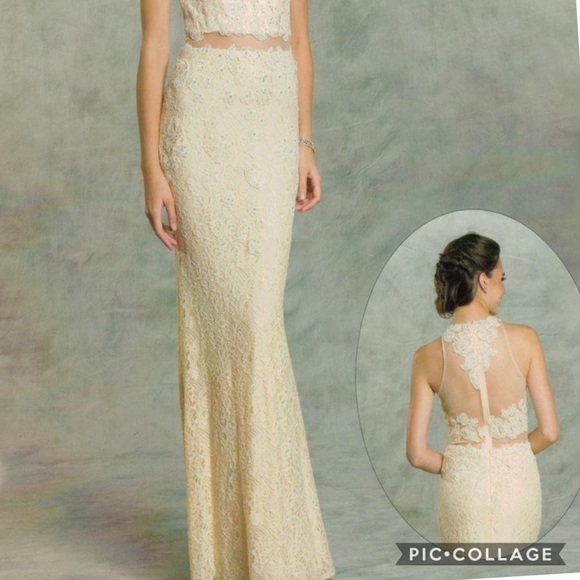 Aspeed illusion lace long dress - Picture 6 of 9